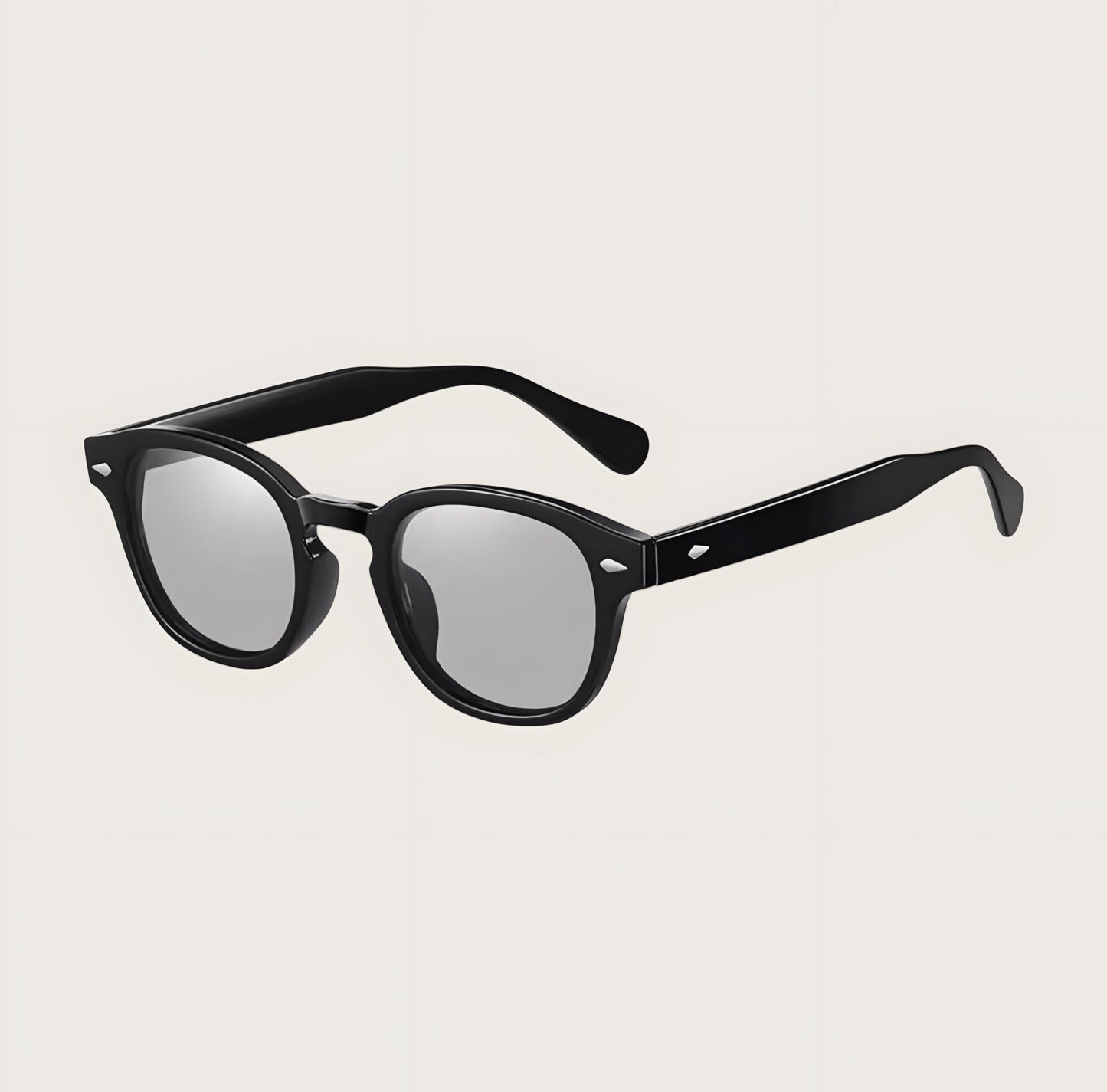 James Classic Square-Frame Polarised Sunglasses for Men – UV400 Protection Black - TrendAura