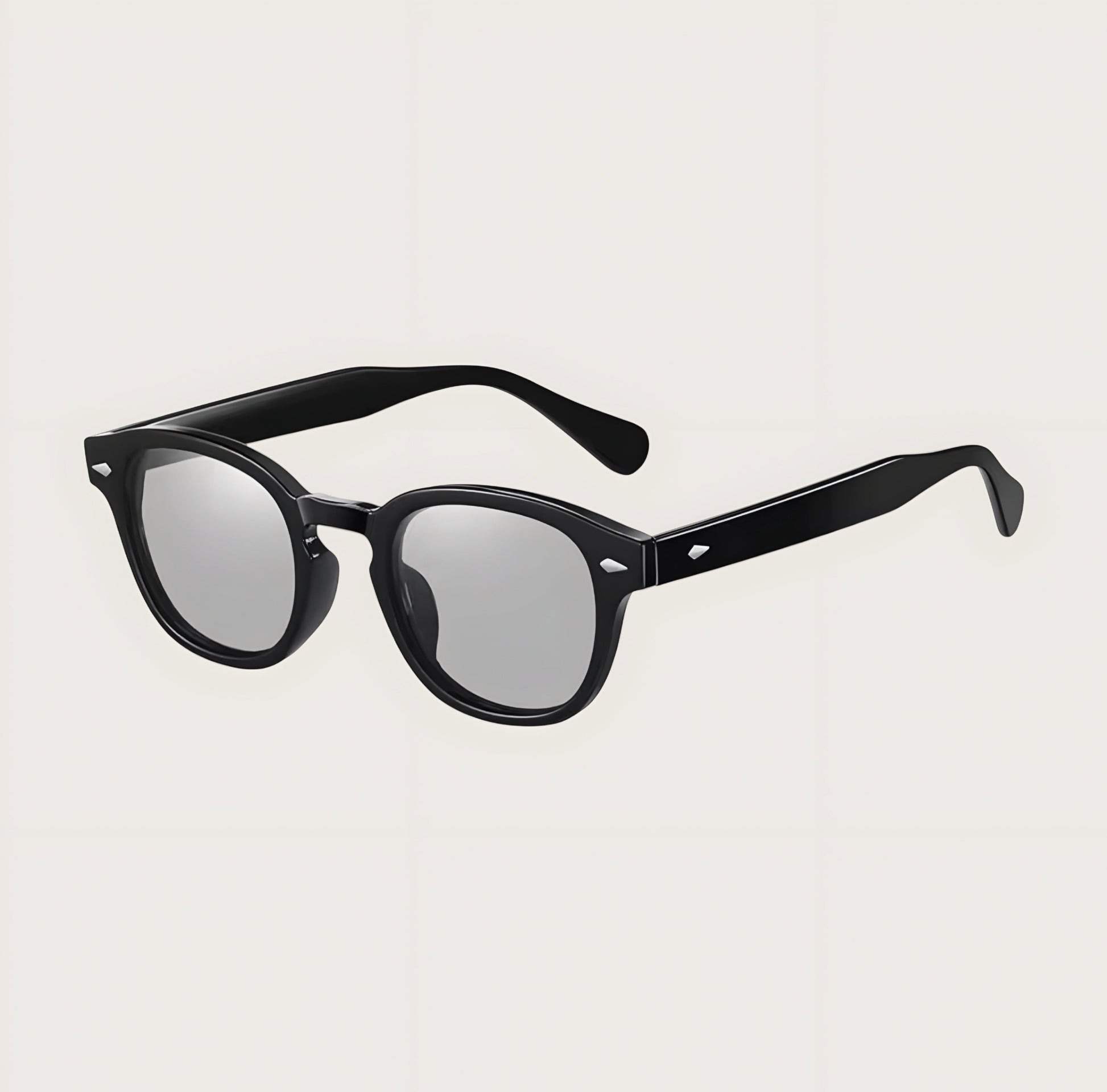 James Classic Square-Frame Polarised Sunglasses for Men – UV400 Protection Black - TrendAura