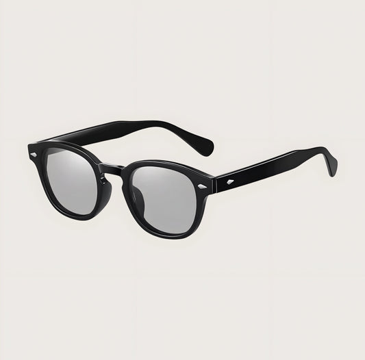 James Classic Square-Frame Polarised Sunglasses for Men – UV400 Protection Black - TrendAura