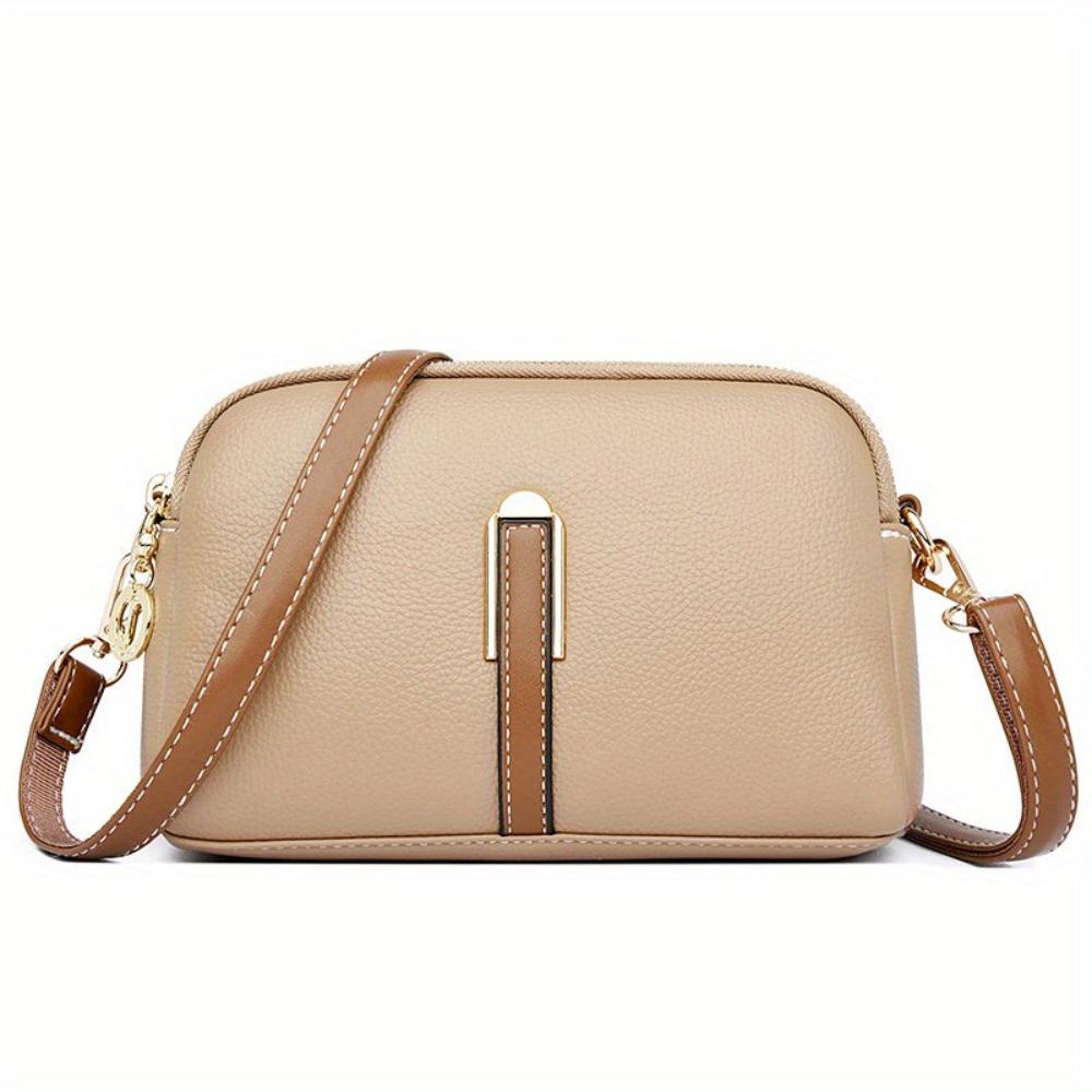 TrendAura Elaine Crossbody Bag For Women With Vegan Leather Compact Design And Adjustable Strap
