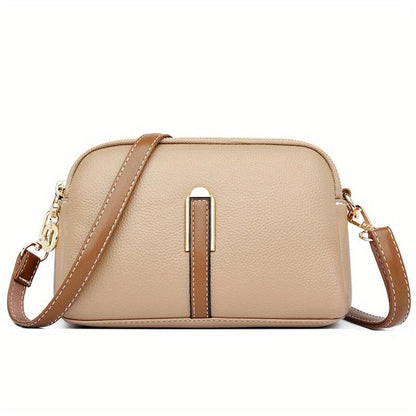 TrendAura Elaine Crossbody Bag For Women With Vegan Leather Compact Design And Adjustable Strap