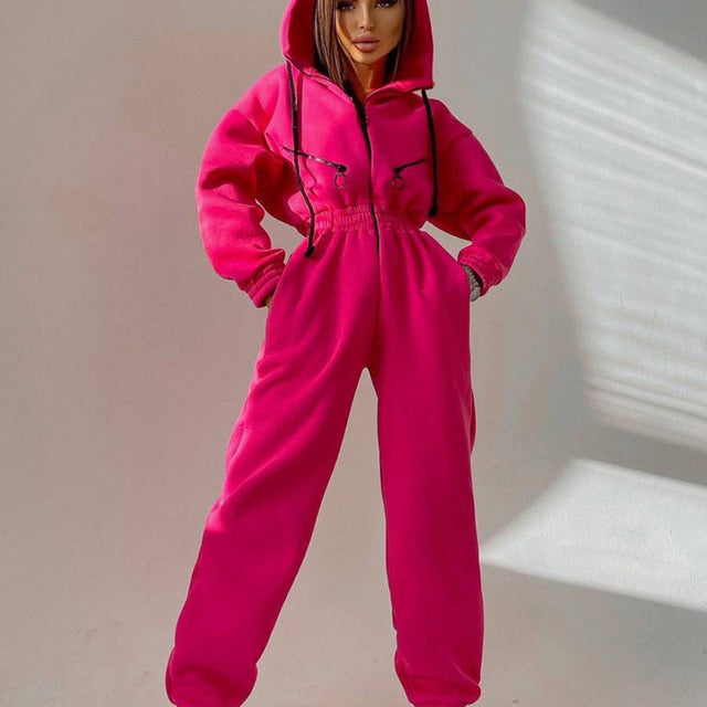 Women's Hoodie Two-Piece Set for Everyday and Leisure