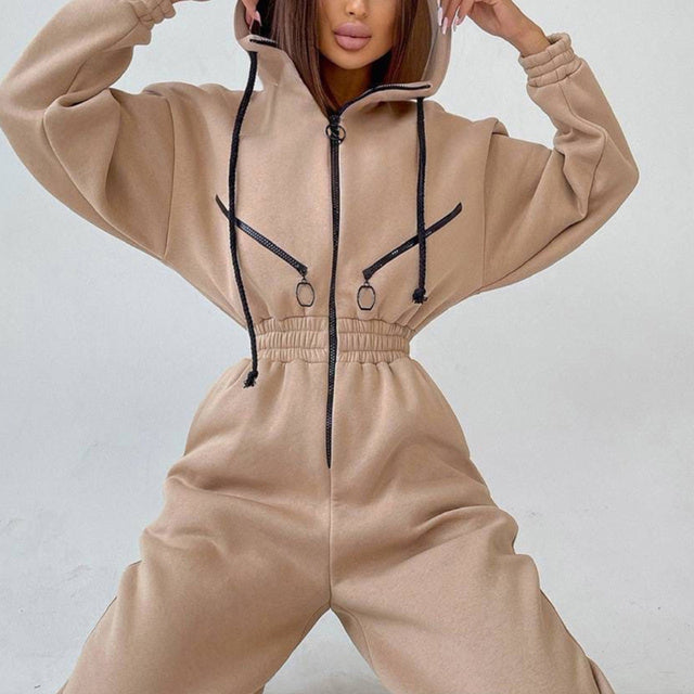 Women's Hoodie Two-Piece Set for Everyday and Leisure