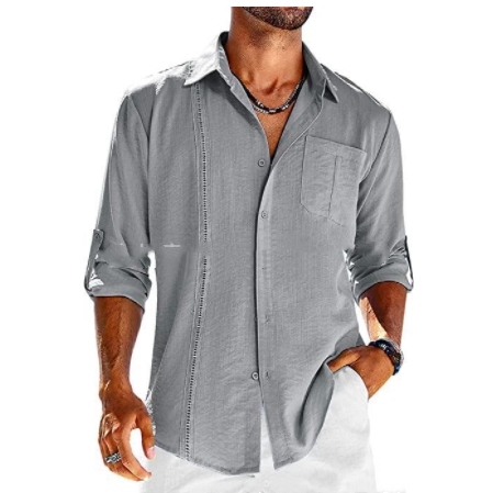 Donato - Long sleeve casual shirt top