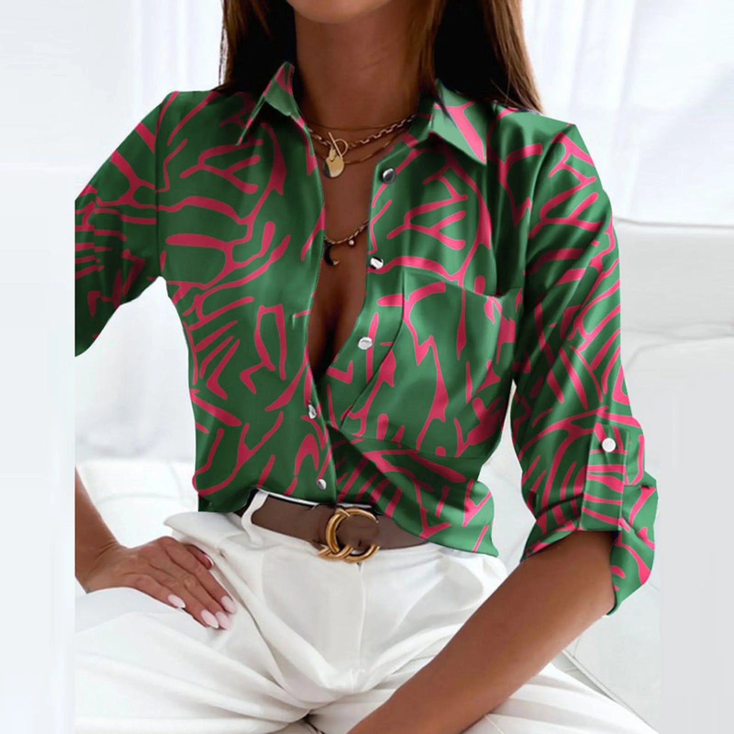Women Blouse | Classic Collar