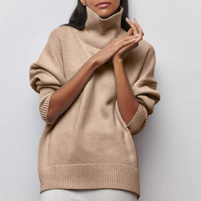 Sophie Soft Knit Turtle Neck Sweater For Women Cozy Breathable Warmth Perfect Winter Wardrobe Essential