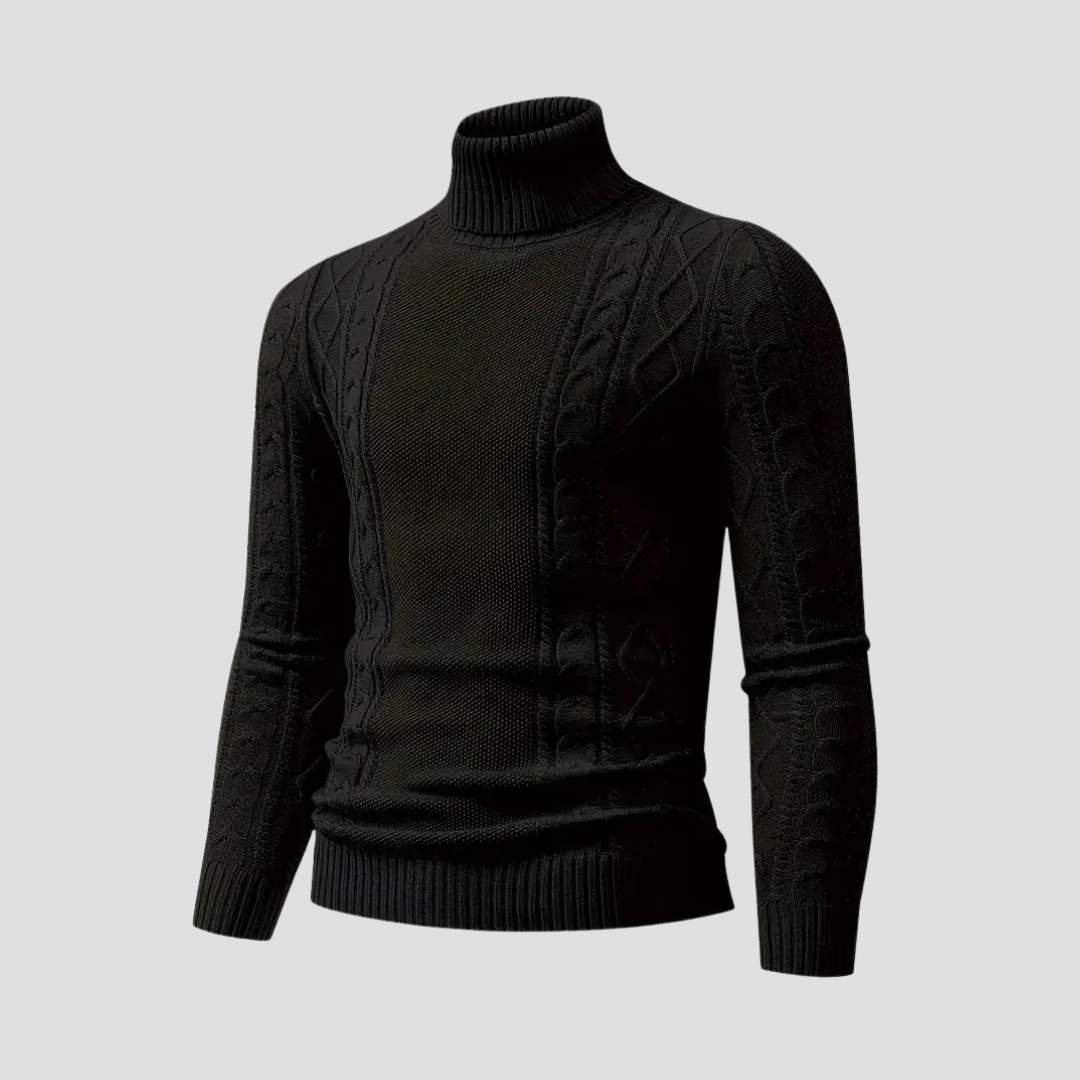 TrendAura | Knitted Turtleneck Sweater