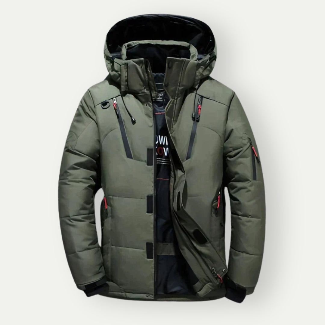 Men's Down Jacket Warm Insulated Coat For Men Everyday City Wear Stylish Outerwear