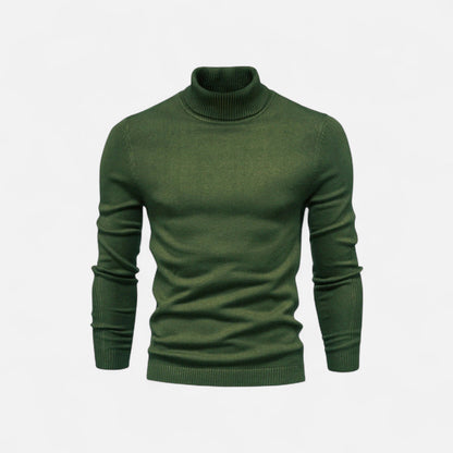 Ancienne Monde | Premium Cotton Men's Turtleneck Sweater