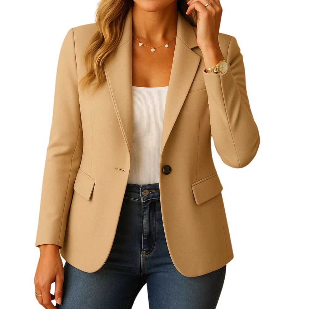 Women's Blazers For Work And Everyday Wear Versatile Tailored Office Blazer For Meetings And Casual Outings