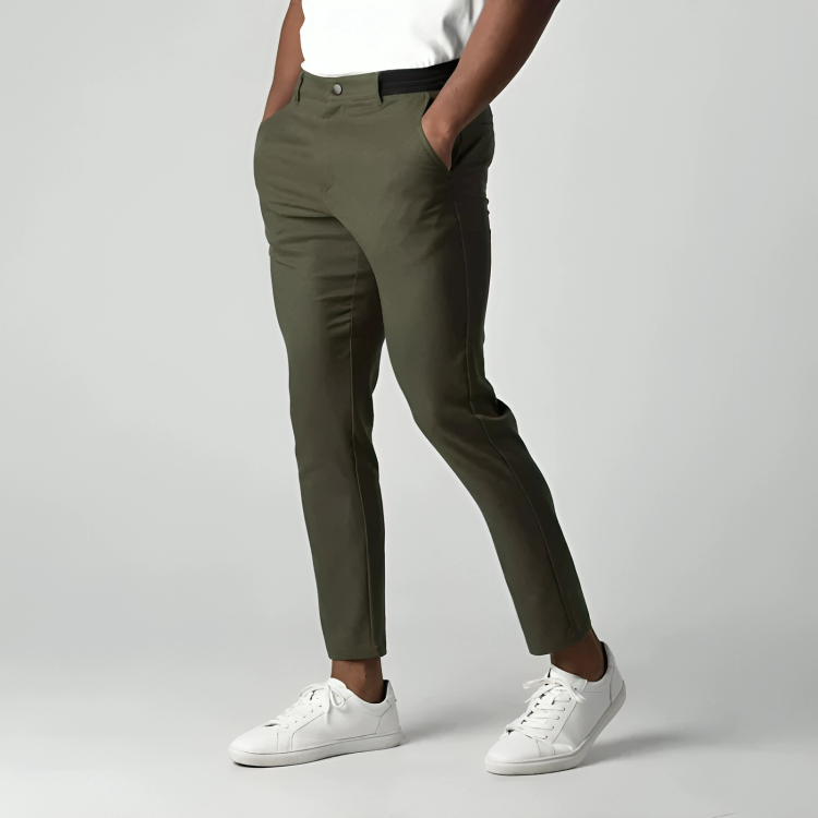 Men's Chino Trousers Slim Fit For Everyday Smart Casual Style With All Day Comfort And Versatility