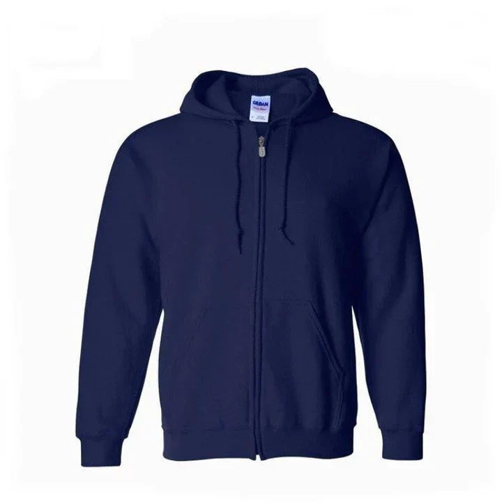 Mens Casual Zip Up Hoodie For Active Men Versatile Gym And Streetwear Comfort All Day