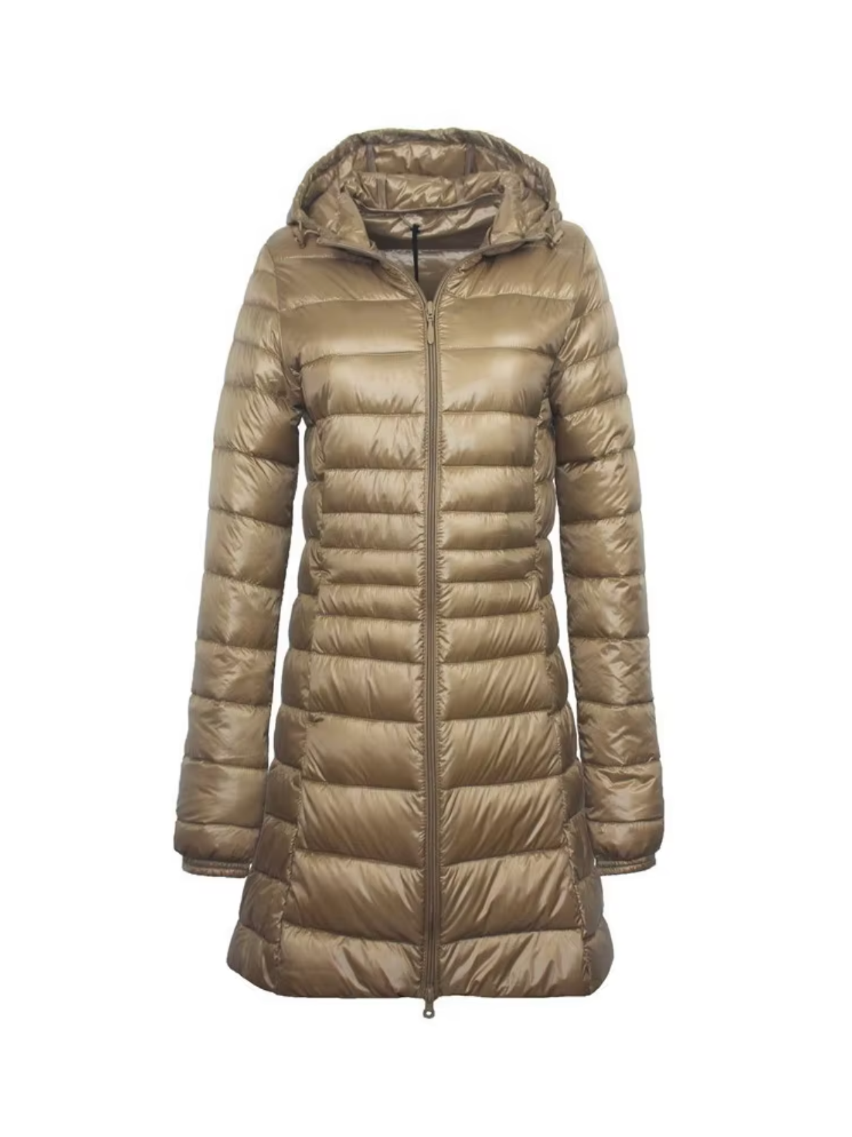 Tatiana | Long Hooded Down Jacket for Women — Warmth & Elegant Style