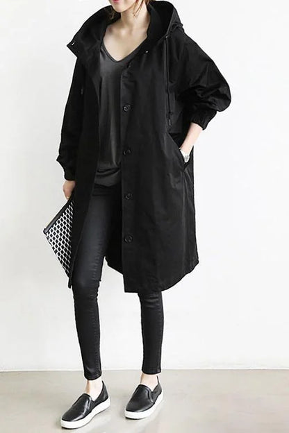 Women's Oversized Raincoat | Long