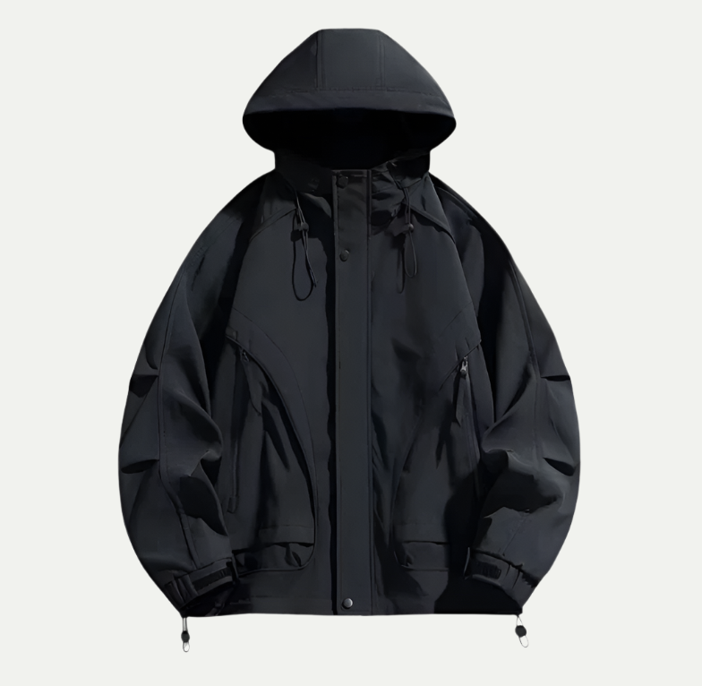 Mens Waterproof Windbreaker Jacket For Outdoor Enthusiasts All Weather Protection Lightweight