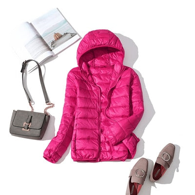 Daisy | Women’s Short Zipper Front Winter Jacket