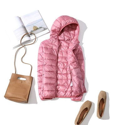 Daisy | Women’s Short Zipper Front Winter Jacket