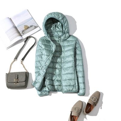 Daisy | Women’s Short Zipper Front Winter Jacket