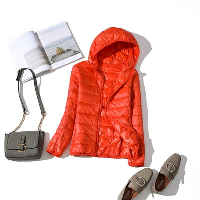 Daisy | Women’s Short Zipper Front Winter Jacket