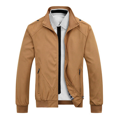 Lucien Casual Jacket For Modern Urban Men With Tailored Fit And Checked Interior For Timeless Style