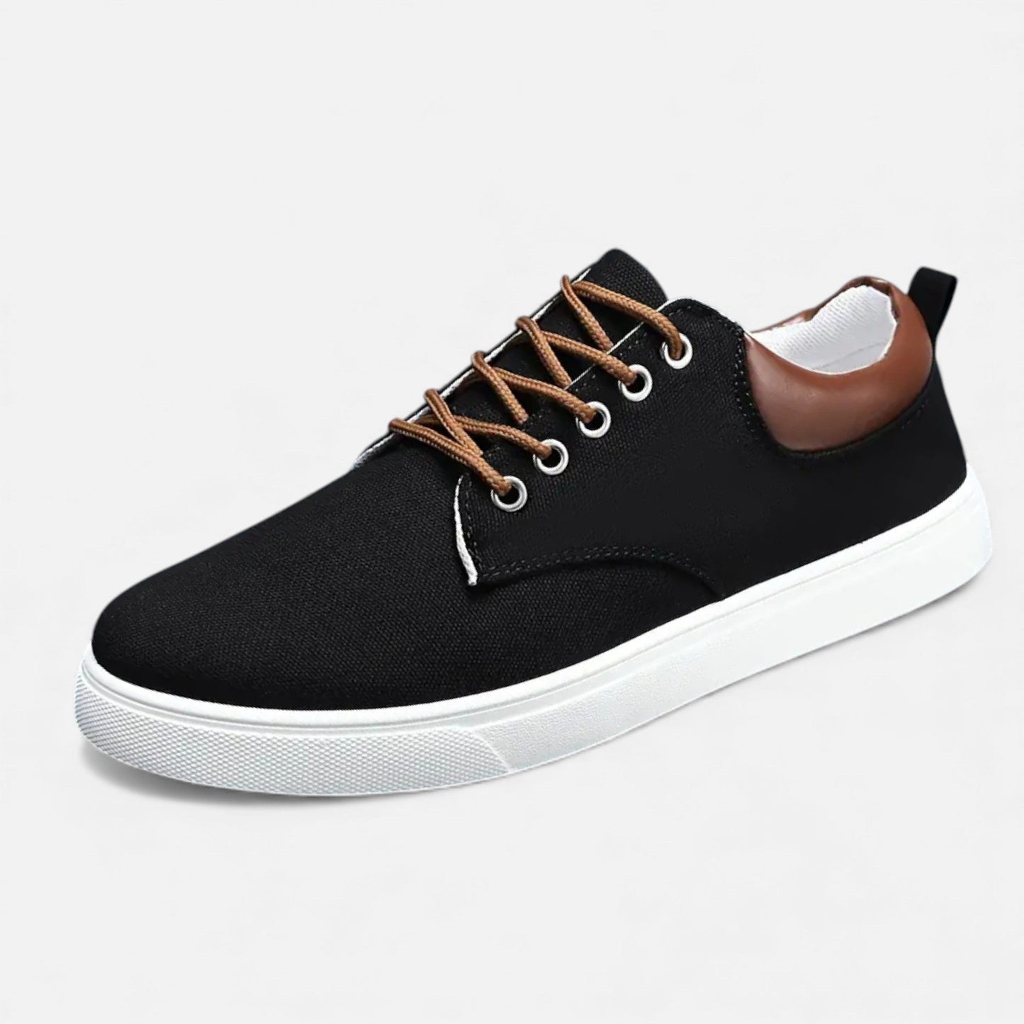 Ancient World | Classic Canvas Sneakers – Vulcanized Lace-up Shoes
