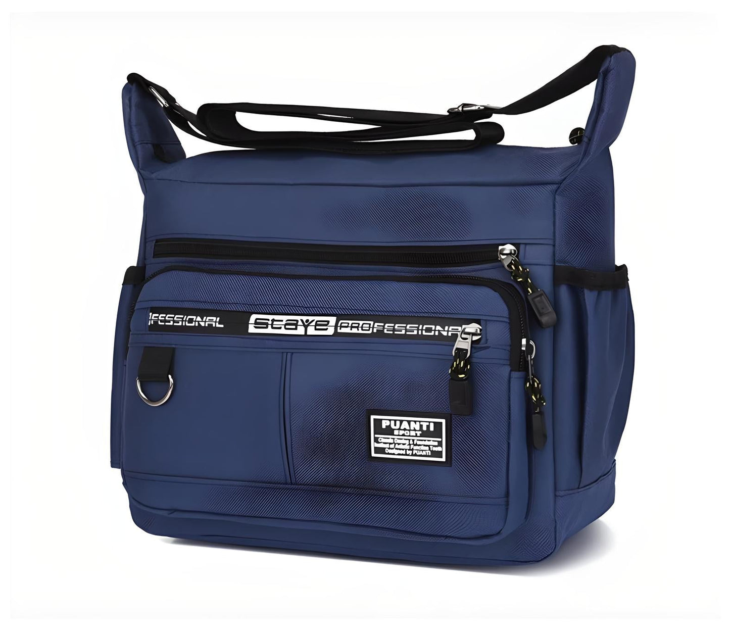 MetroGuard Anti Theft Messenger Bag For Professionals With Hidden Back Pocket And Waterproof Durability