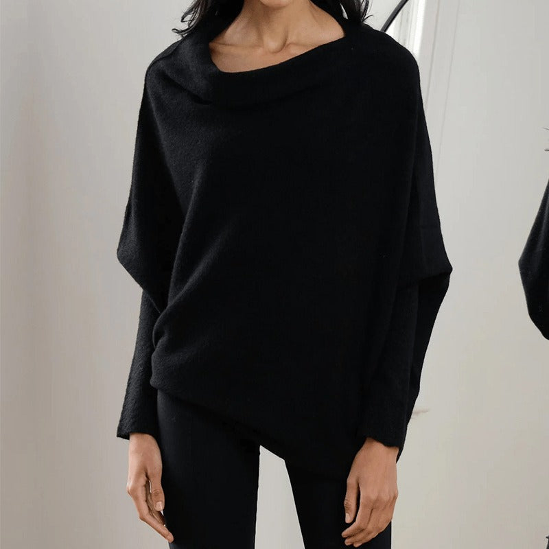 Léa Soft Knit Sweater For Women Relaxed Fit Boat Neck Everyday Comfort By Léa Cozy All Day Comfort