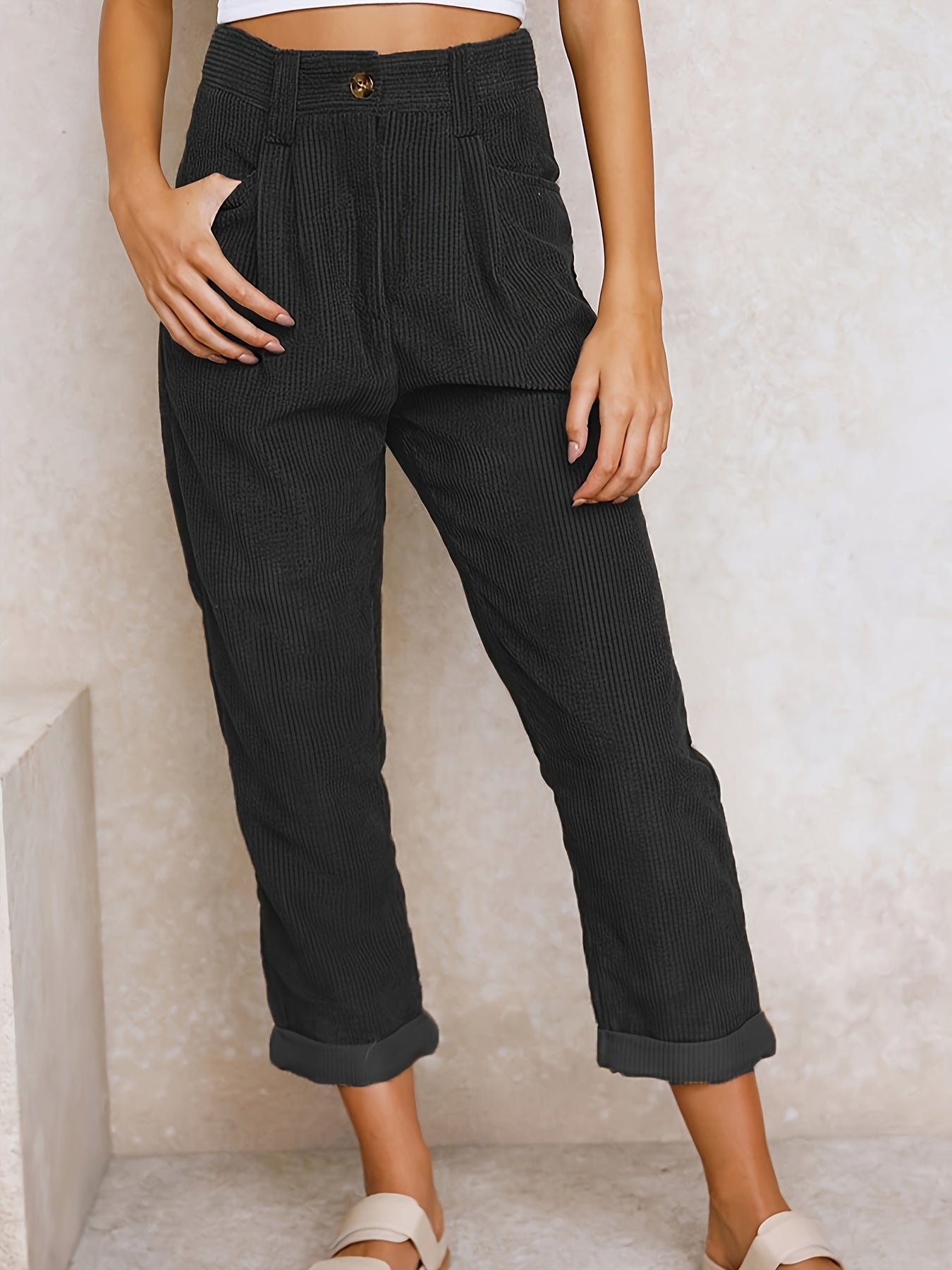 Beatrix | Women's Fabric Trousers with Straight Leg for Elegant Style