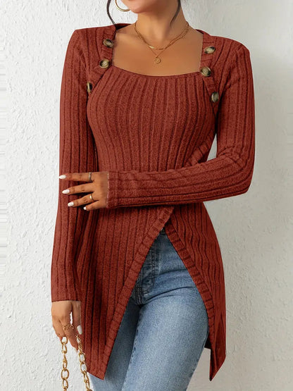 Irin | Stylish Ribbed Sweater for Women