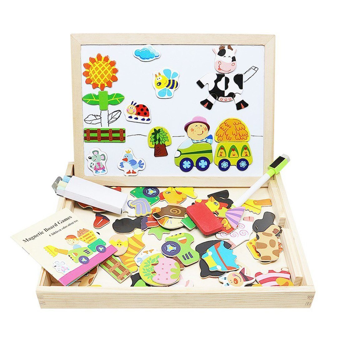 Double-sided magnetic drawing board - TrendAura