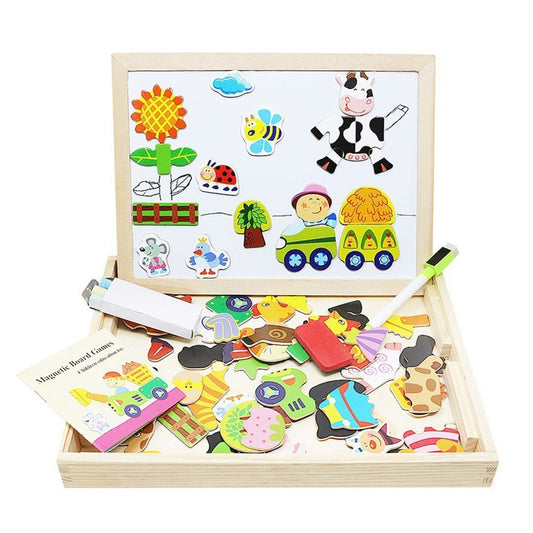 Double-sided magnetic drawing board - TrendAura