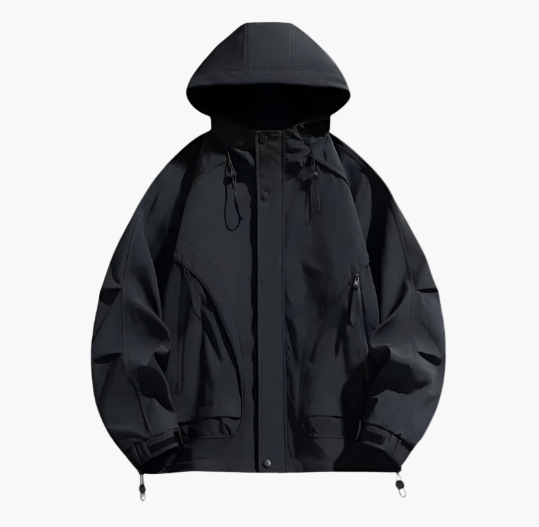 Mens Outdoor Windbreaker Jacket Lightweight Waterproof Breathable For Everyday Active Wear
