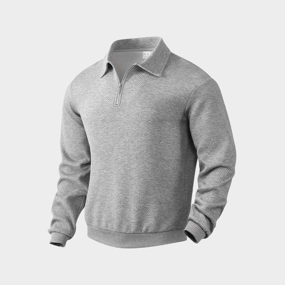 Koen Premium Quarter Zip Sweater For Men Stylish Comfortable Everyday Essential For The Modern Man