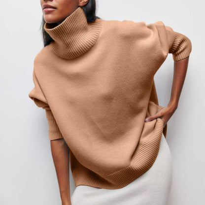 Sophie Soft Knit Turtle Neck Sweater For Women Cozy Breathable Warmth Perfect Winter Wardrobe Essential