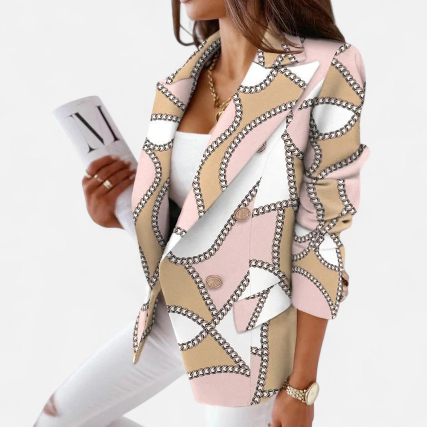 Ancient World | Women's Blazer Jacket Structured Elegance