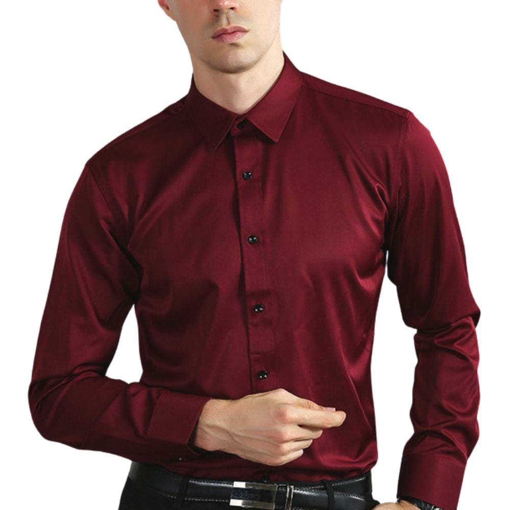 Stretch Anti-Wrinkle Shirt For Men | Elegant