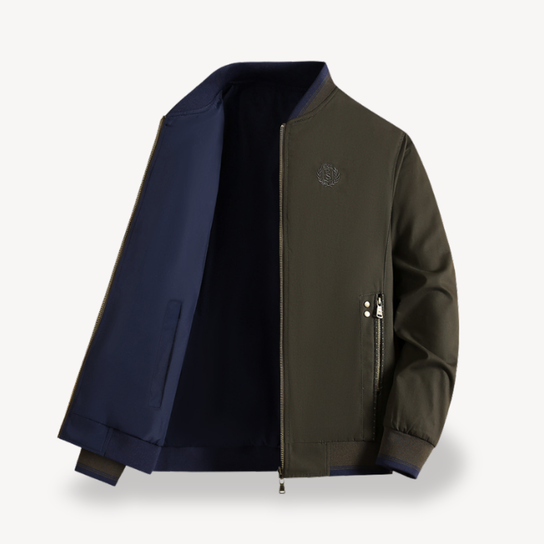 Stylish Reversible Bomber Jacket For Men | Spring Harrington