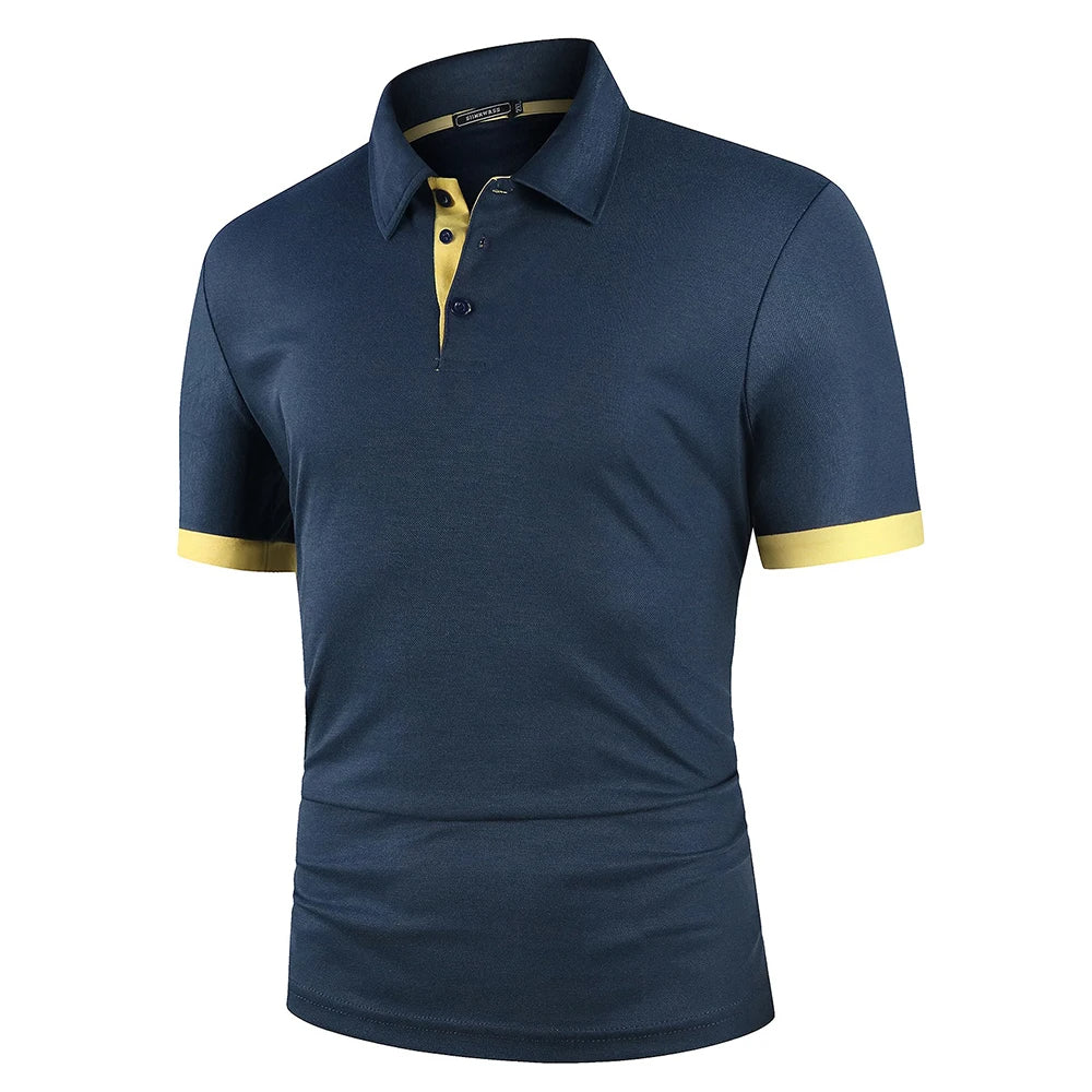 Mens Slim Fit Polo Shirt By Tight Sharp Look Effortless Style For Everyday Casual Wear