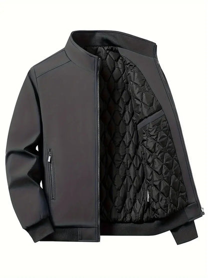 Max Men's Softshell Jacket Windproof And Waterproof Stylish Functional Outerwear
