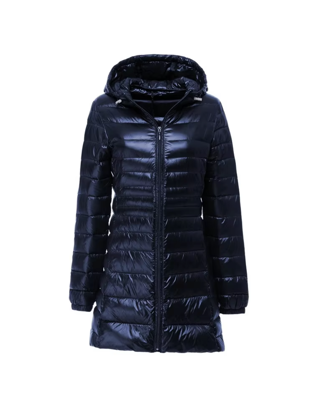 Tatiana | Long Hooded Down Jacket for Women — Warmth & Elegant Style