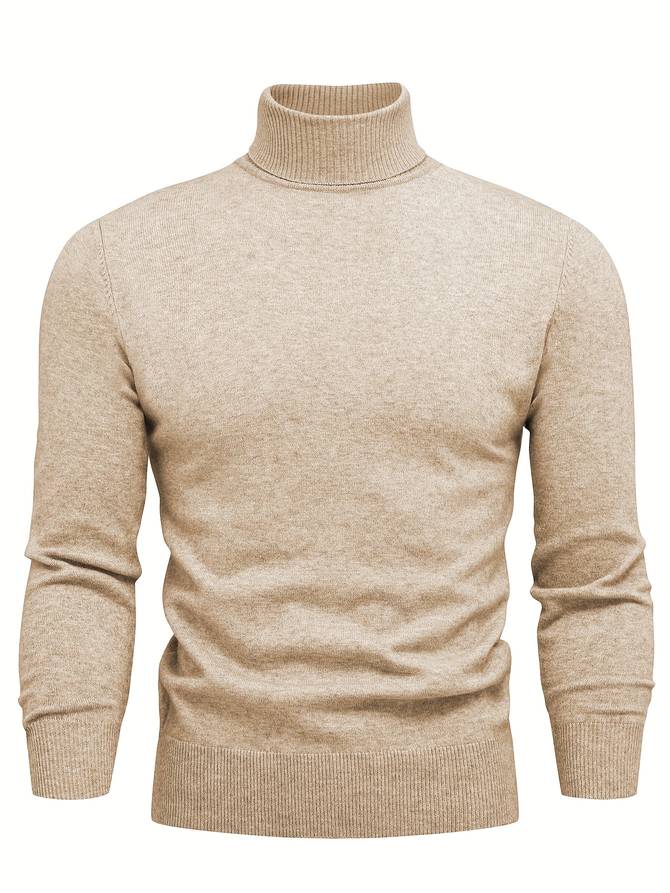 Lysander Turtleneck for Men Versatile Comfort and Timeless Style in Soft Premium Knit