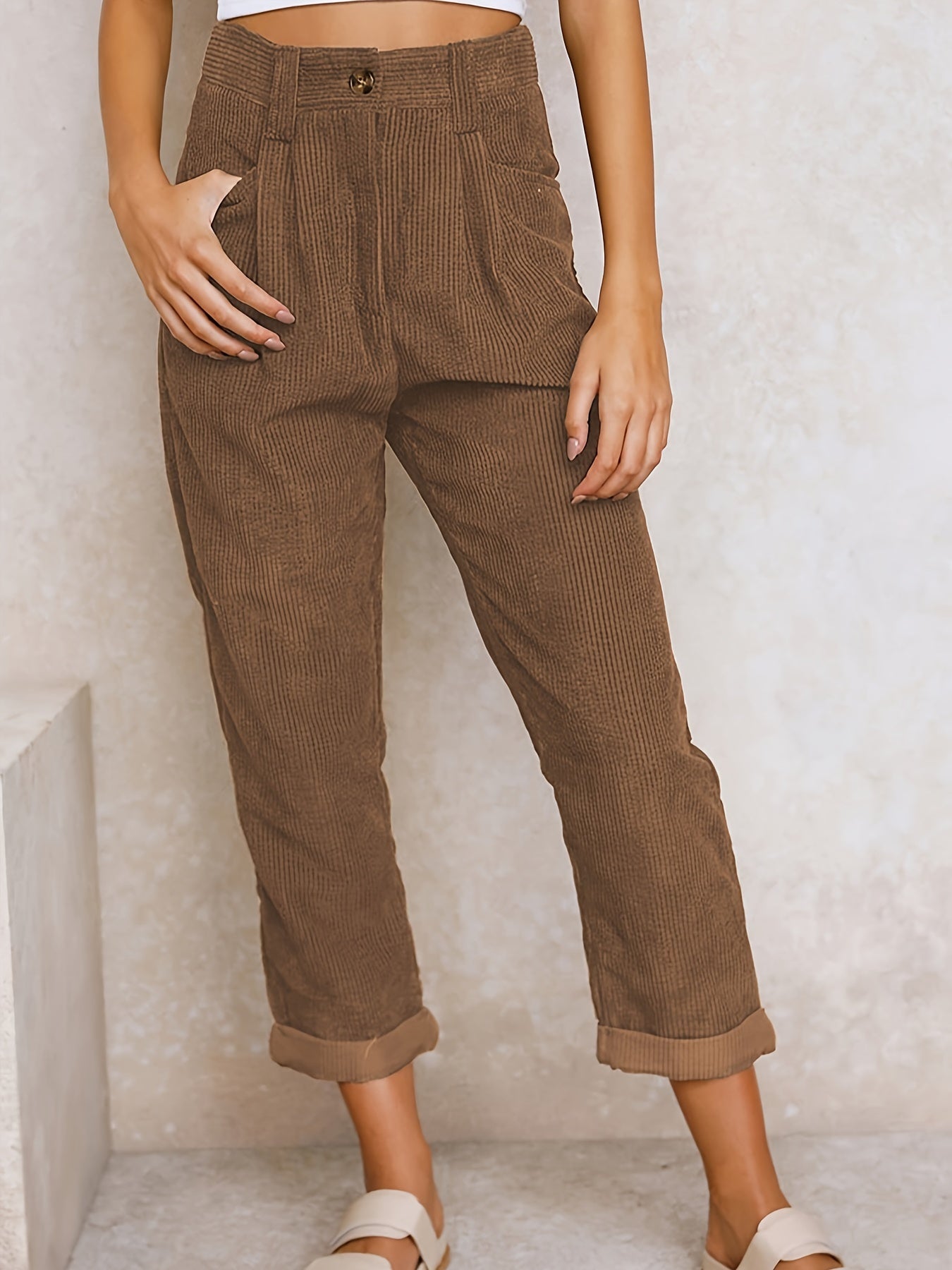 Beatrix | Women's Fabric Trousers with Straight Leg for Elegant Style