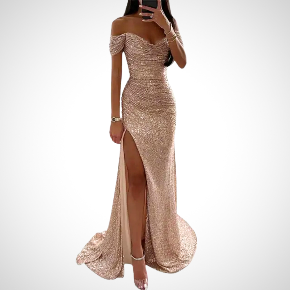 Lucinda Elegant Long Strapless Dress For Women With Fluid Silhouette And Timeless Charm