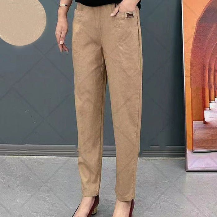 Morgana Womens Casual Pants With Straight Silhouette For Comfort And Everyday Versatility