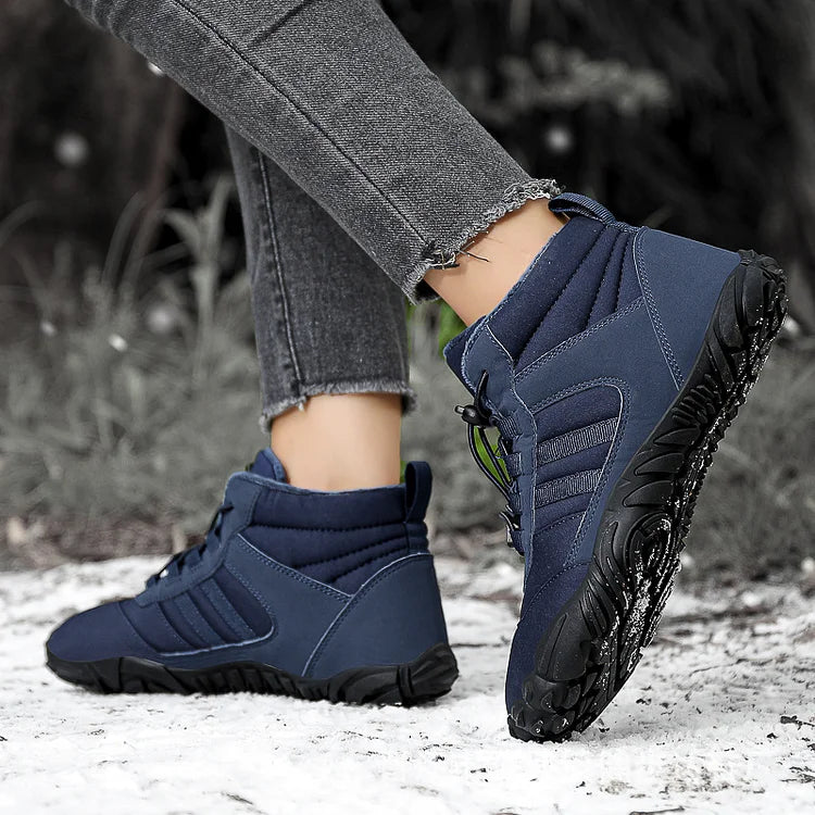Medasain Waterproof Winter Snow Boots For Unisex Outdoor Adventurers With Cozy Fur Lining