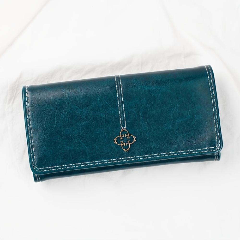 TrendAura Sandra Genuine Leather Bifold Wallet - Compact Luxury For Everyday Function And Secure Organization