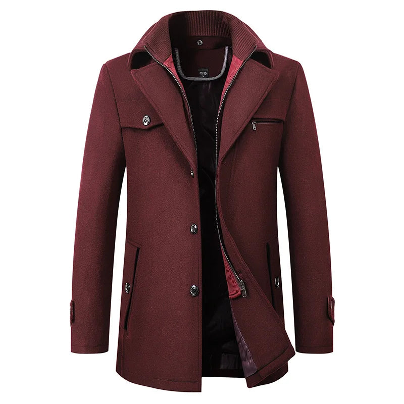 Niels Waterproof Winter Coat Tailored for Professionals Weatherproof Style and Sophistication