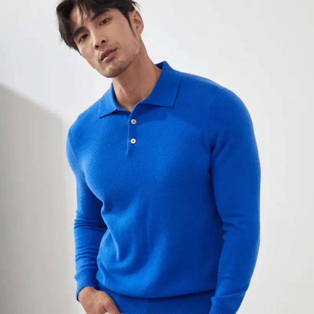 Aaron Long Sleeves Classic Polo