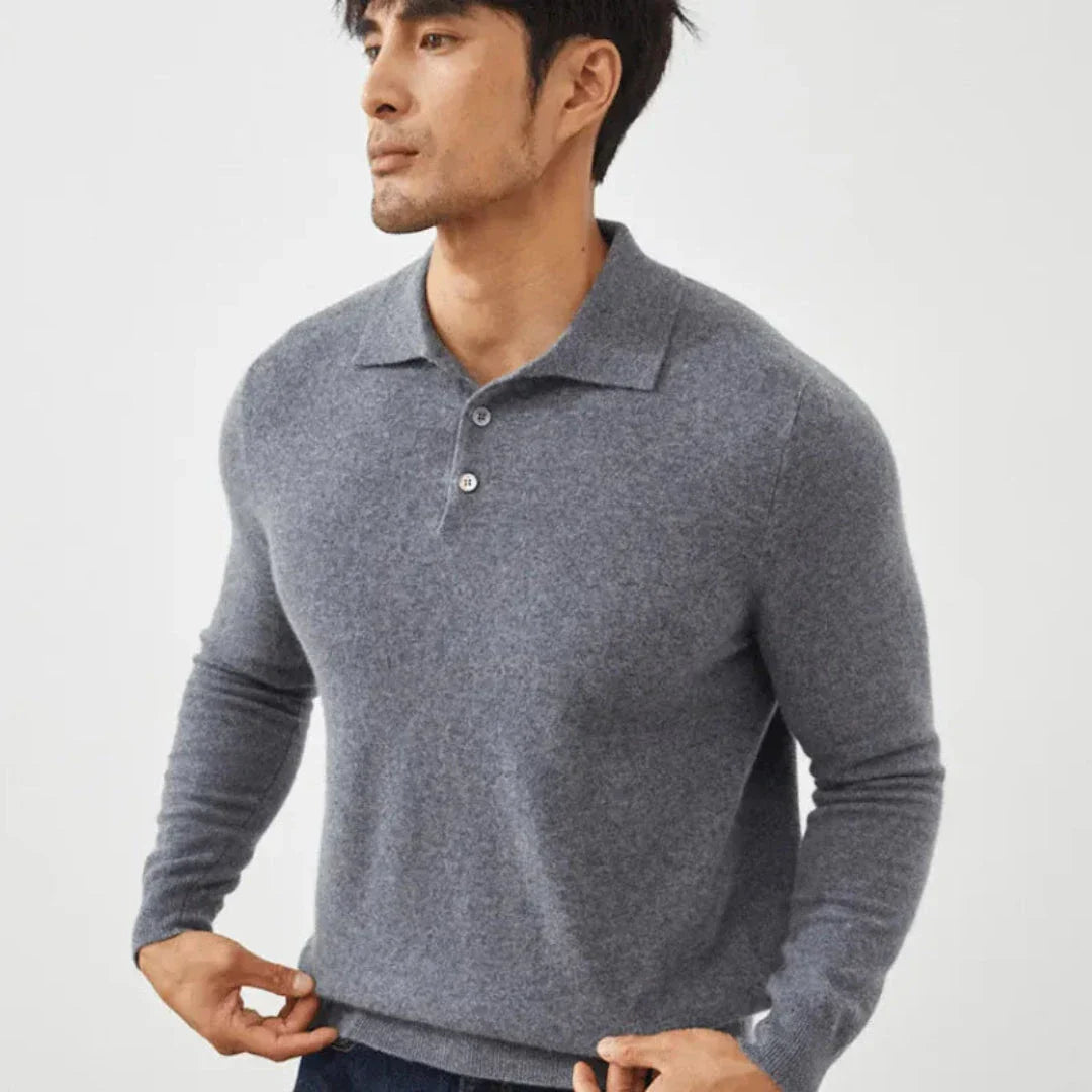 Aaron Long Sleeves Classic Polo
