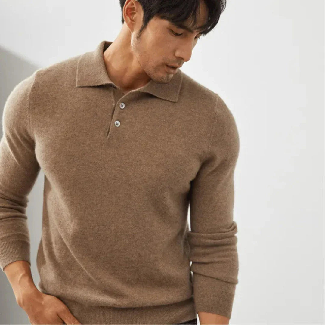 Aaron Long Sleeves Classic Polo
